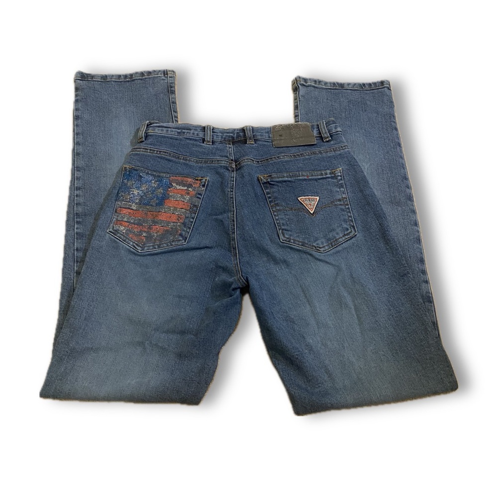 guess American pocket regular blue jeans